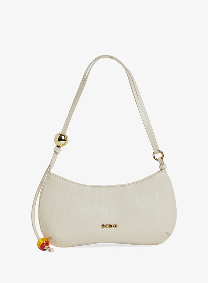 BCBG Logo Detail Shoulder Bag - Image 1
